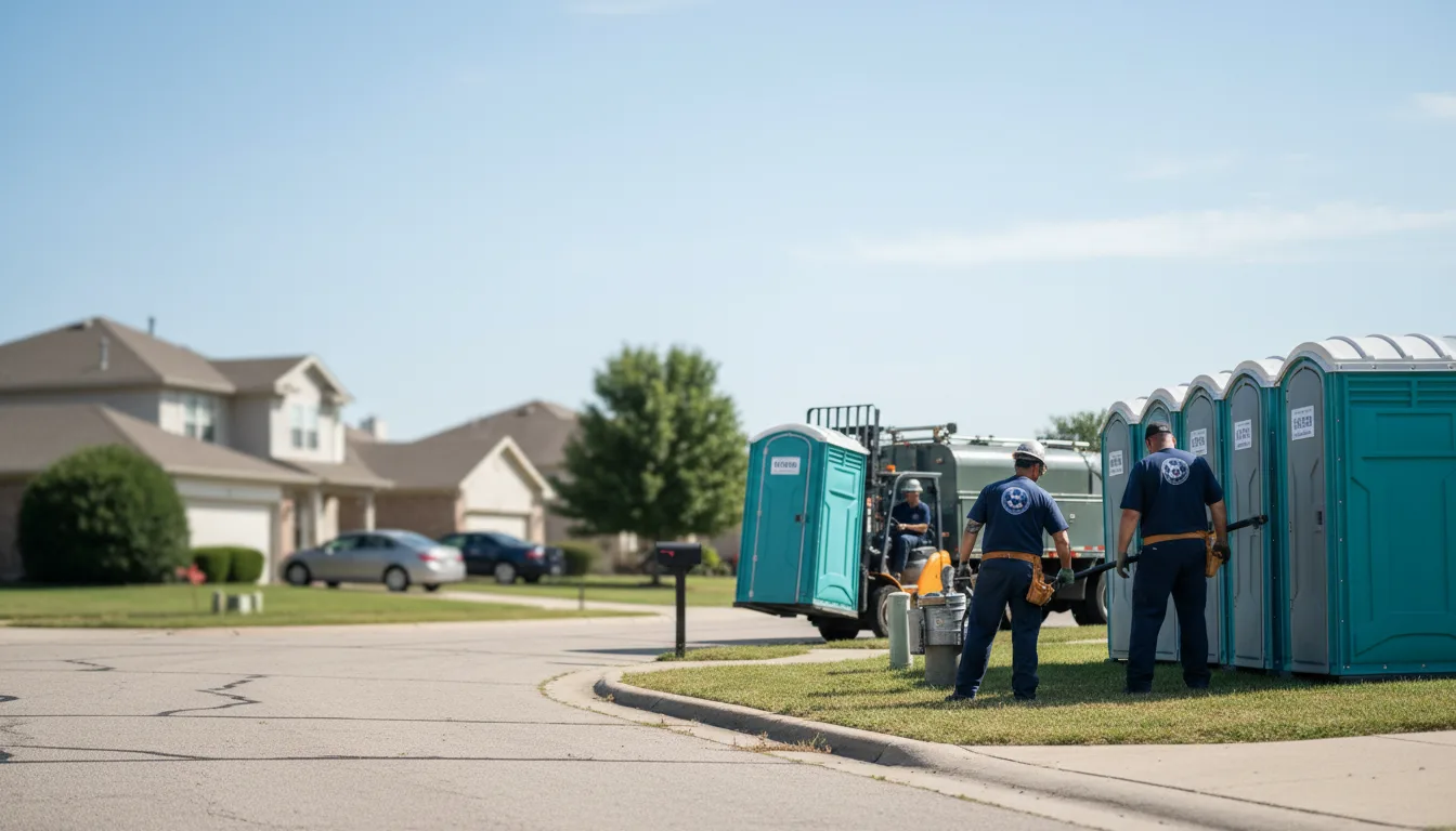 Porta Potty Rental in Ricketts, IA near me